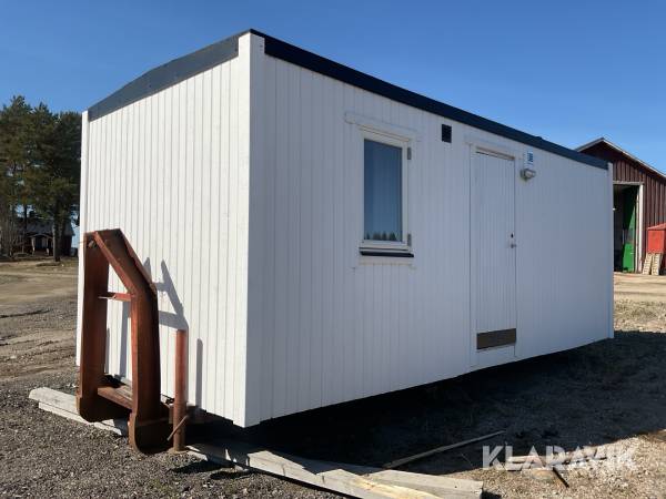 Personalbod på flakväxlarram