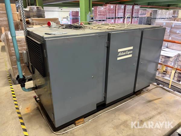 Kompressor med lufttotk Atlas Copco GA 508 PACK