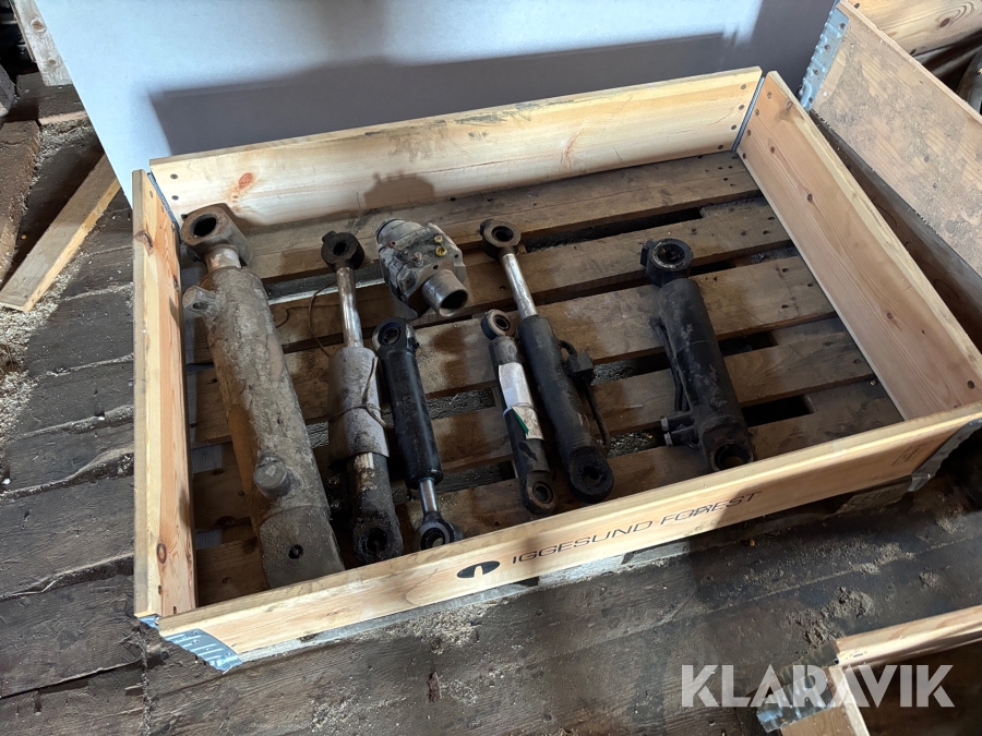 Diverse hydraulkolvar 6st