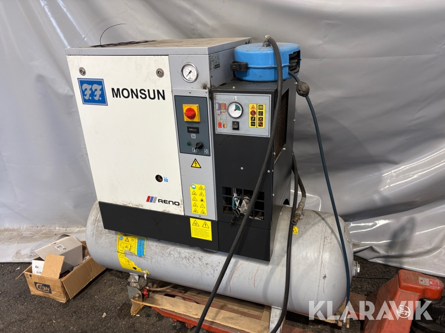 Skruvkompressor Reno/Monsun 7D 270