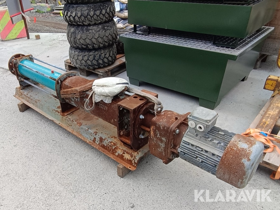 Excenterskruvpump Netzsch NM076BY