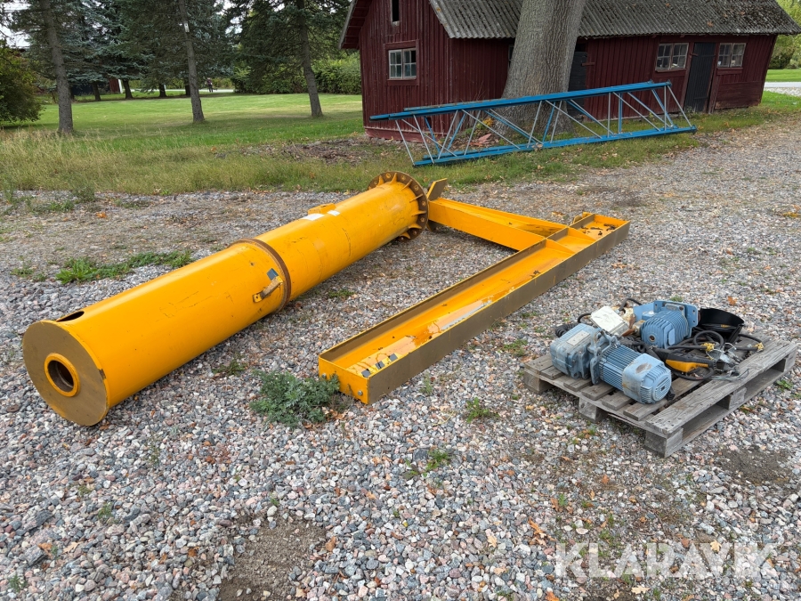 Pelarsvängkran Demag D-MS360 2500 kg Runtomsvängande med telfer