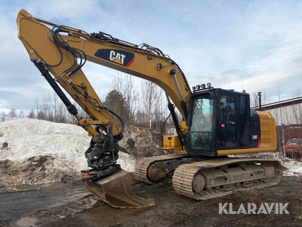 Grävmaskin CAT 318F L