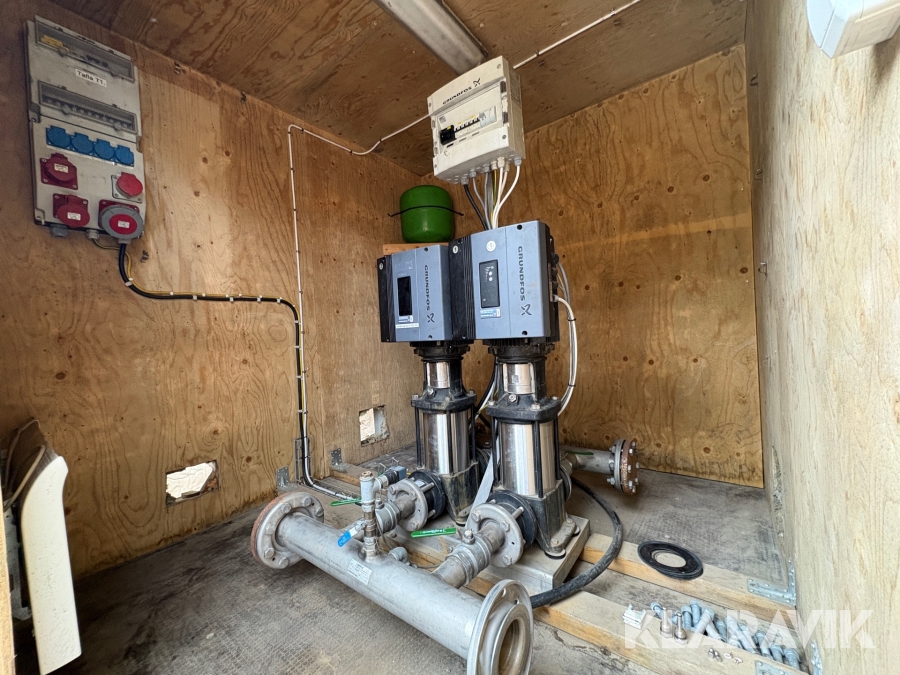 Komplett pumpstation Grundfos CRE 15-05
