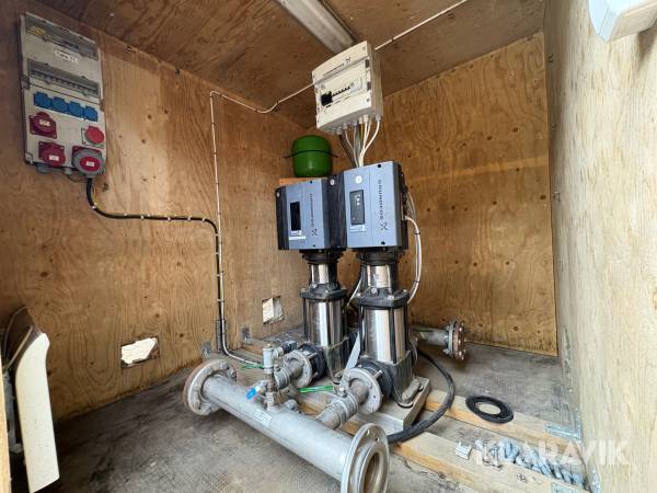 Komplett pumpstation Grundfos CRE 15-05