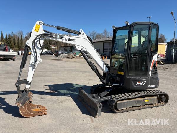 Grävmaskin Bobcat E27