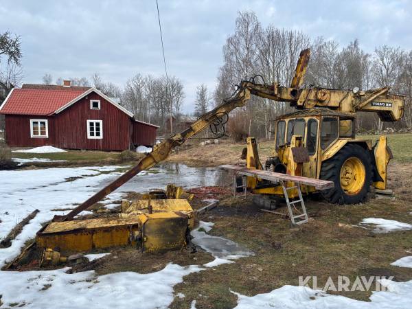 Mobilkran/krantraktor Volvo BM Moelven 691