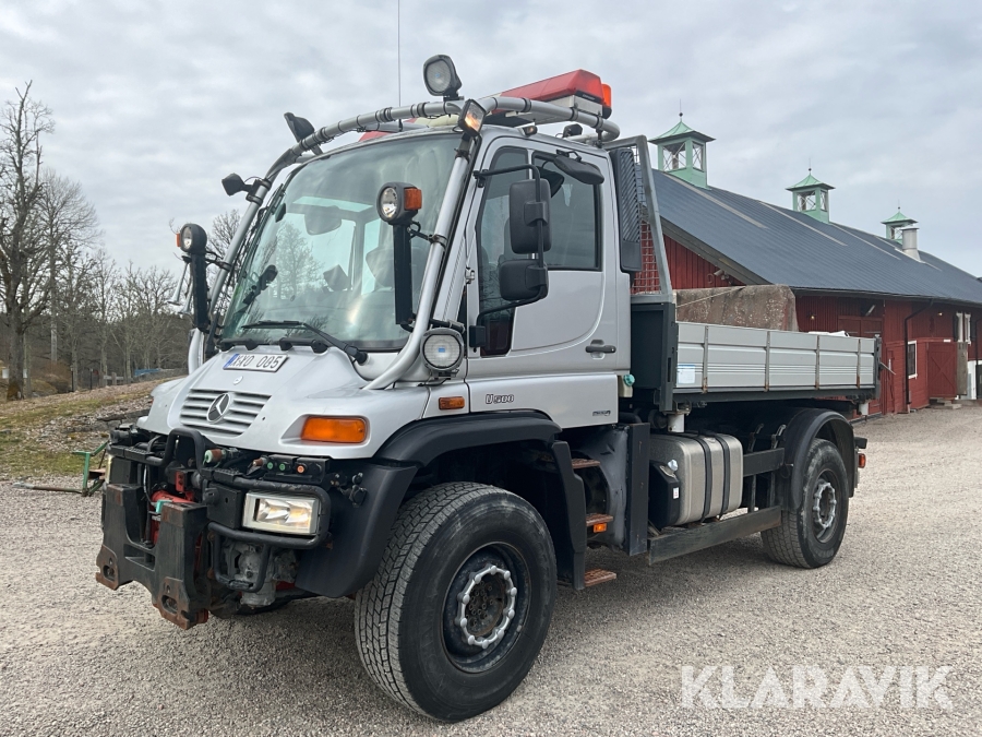 Lastbil Mercedes-Benz Unimog U500 Blue Tech 4