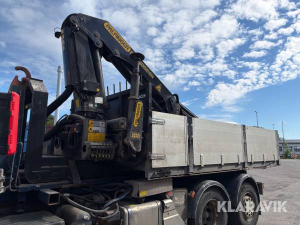 Kran Palfinger PK 26002 EH med SISU-flak