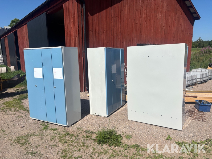 Omklädningsskåp 4st