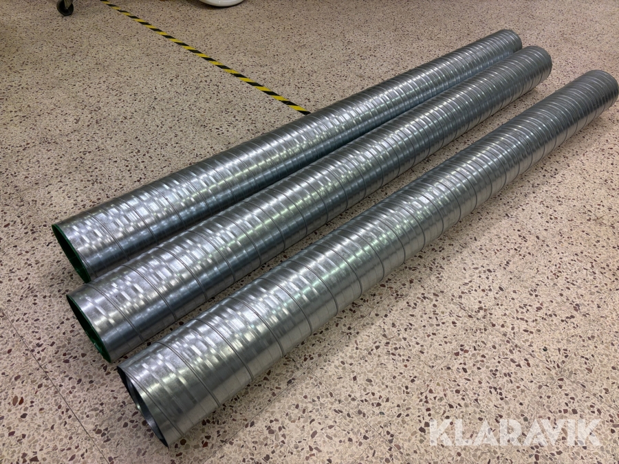 Spirorör FläktWoods Ø250 3st 3m