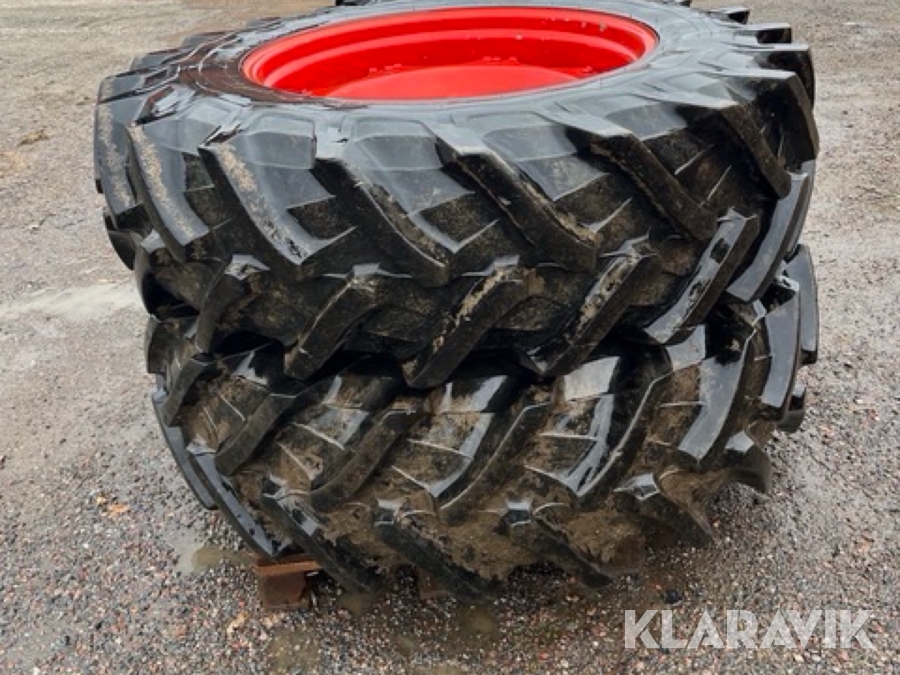 Kompletta hjul Pirelli TM200 med fendt fälgar