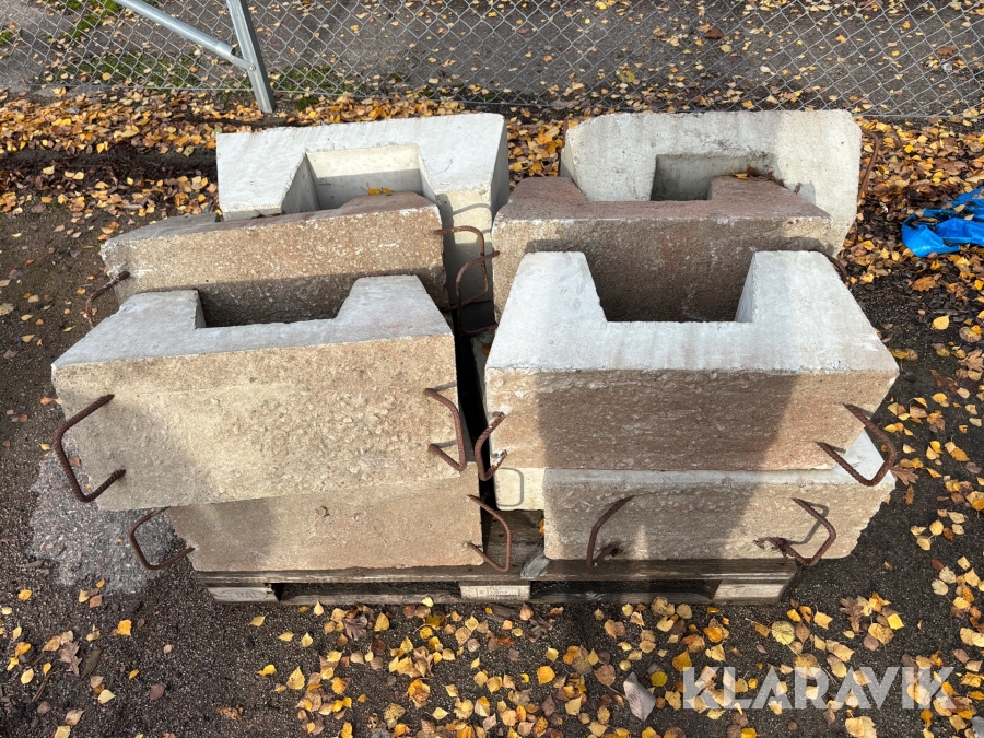 Betongblock 12st