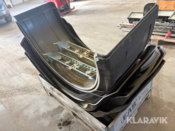 Diverse stänkskärmar 6st