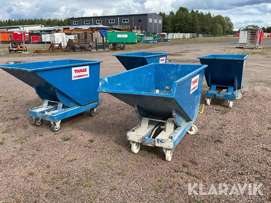 Tippcontainer 4st Intra
