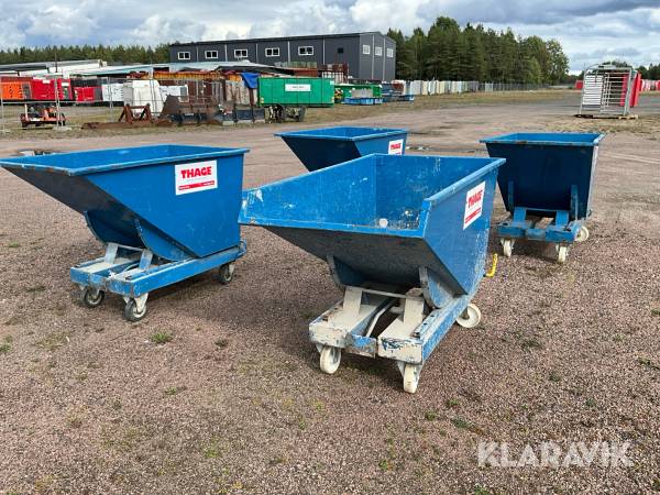 Tippcontainer 4st Intra