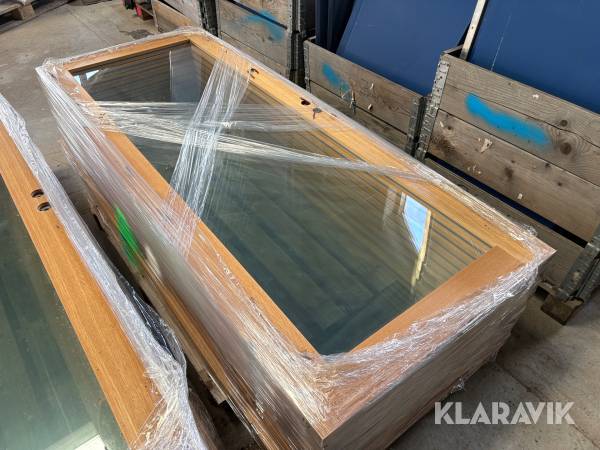 Glasdörrar 2040x825mm 10st