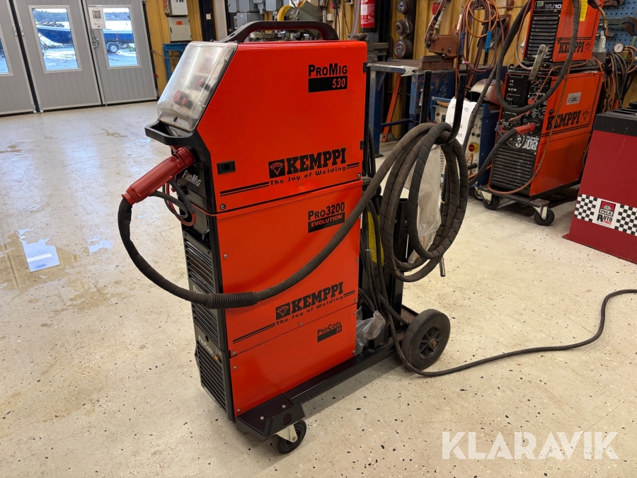 Kemppi ProMig 530/ Pro 3200 Evolution med dubbelpuls