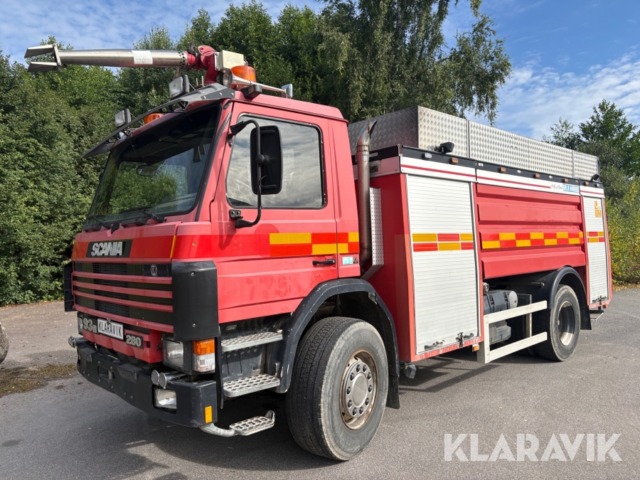 Brandbil Scania P93
