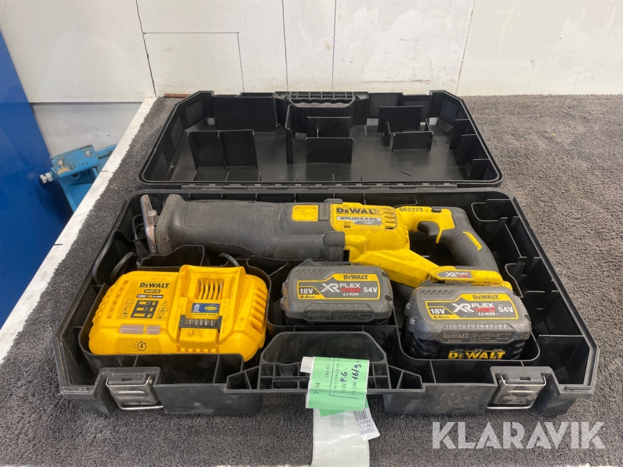 Tigersåg Dewalt DCS388T2