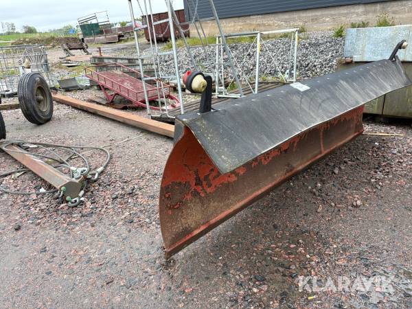 Snöblad 2,6m med bom