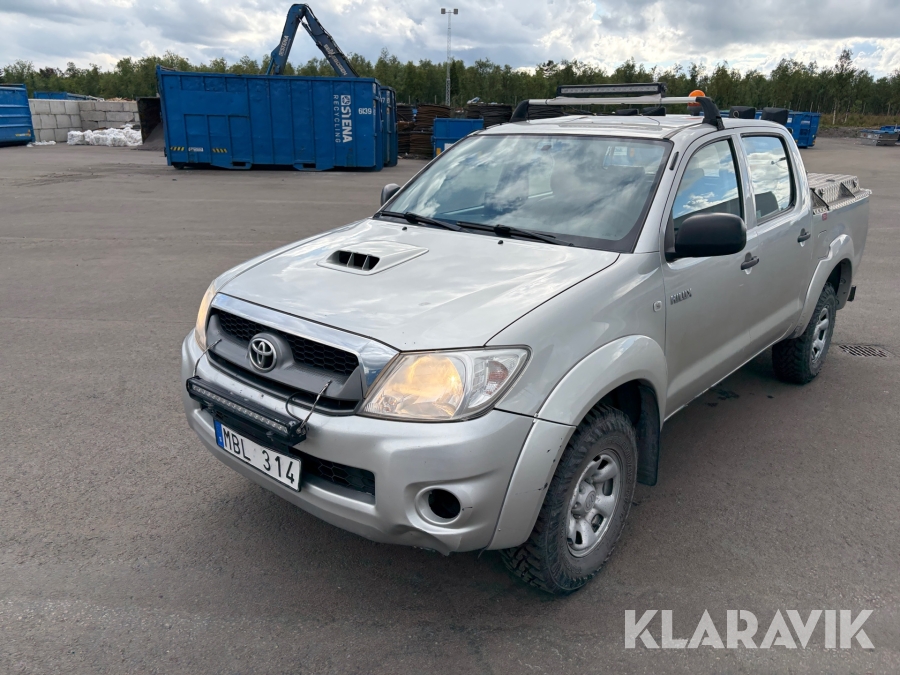 Pickup Toyota Hilux Dubbelhytt 2.5 4x4 D4D