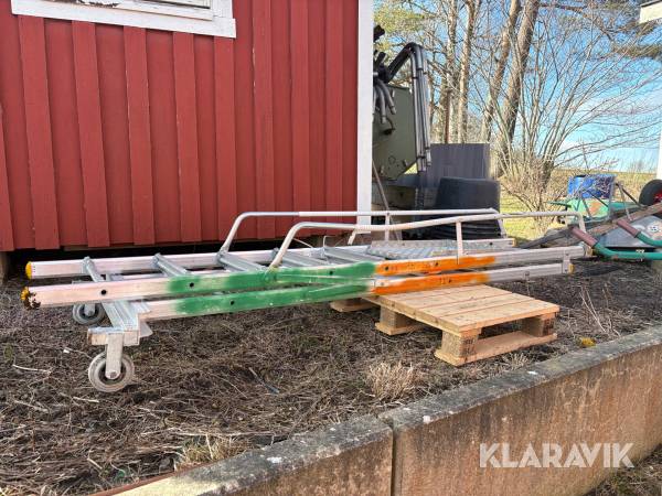 Fällbar rullstege Wibe TMR1.5