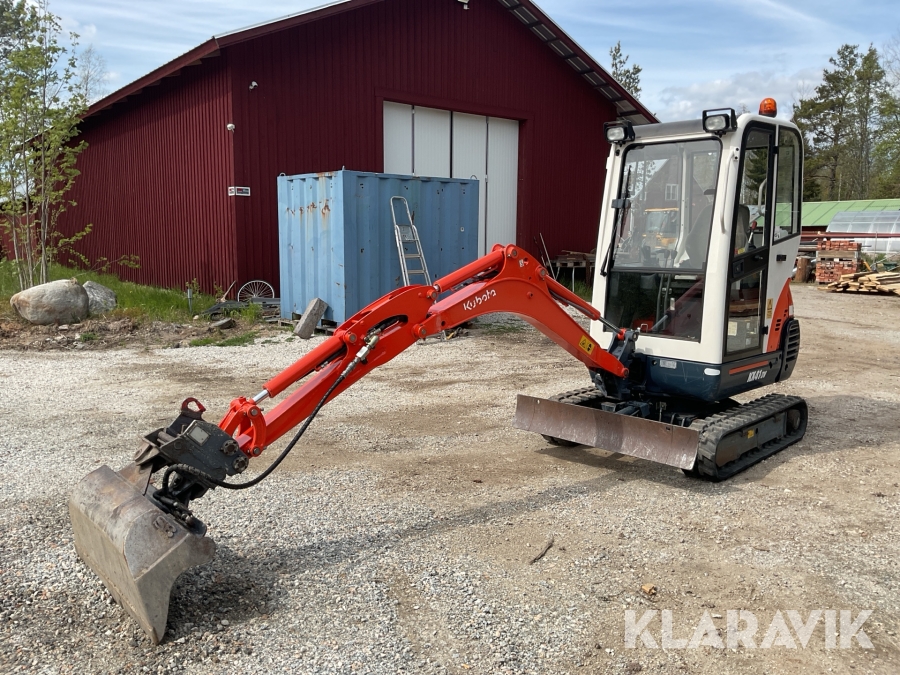 Minigrävare med släp Kubota KX41-3V
