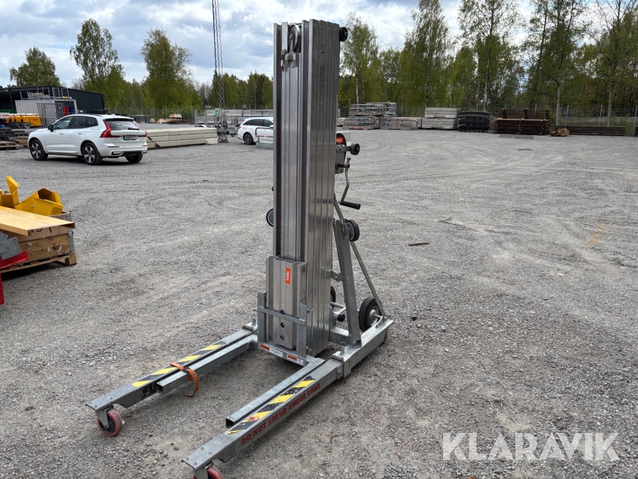 Materiallyft Zip-up 2020 6200mm