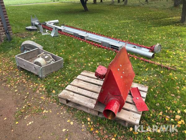 Tömningsutrustning spannmålssilo