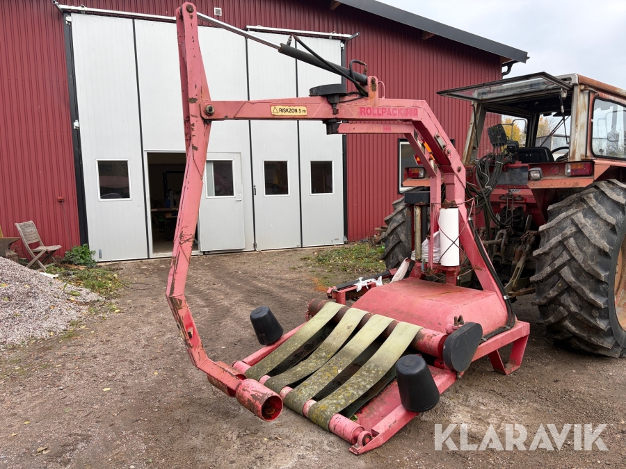 Inplastare till rundbalspress Trejon Rollpack 140