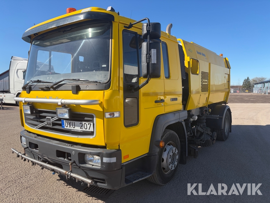 Soplastbil Volvo FL612H med Scarab Merlin