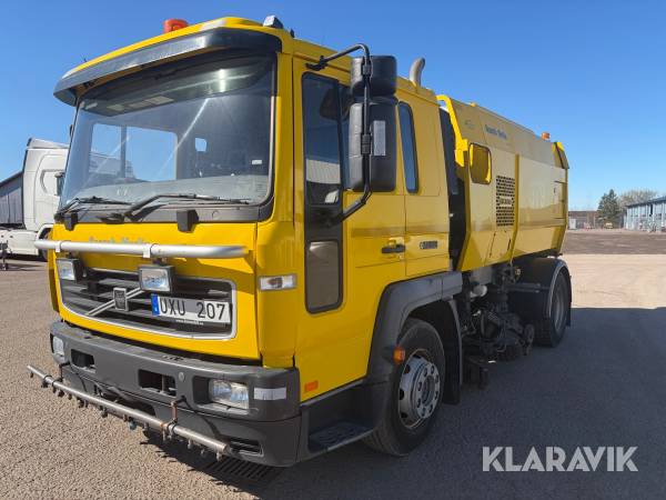Soplastbil Volvo FL612H med Scarab Merlin