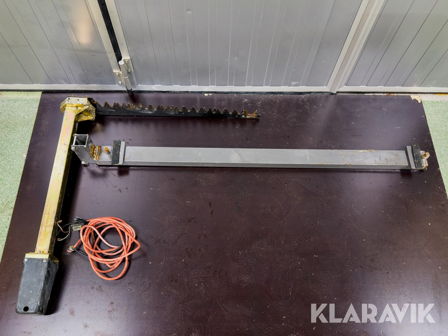 12V utrustning till vassklippare/slåttermaskin för röjning