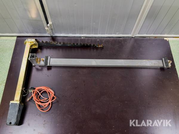 12V utrustning till vassklippare/slåttermaskin för röjning