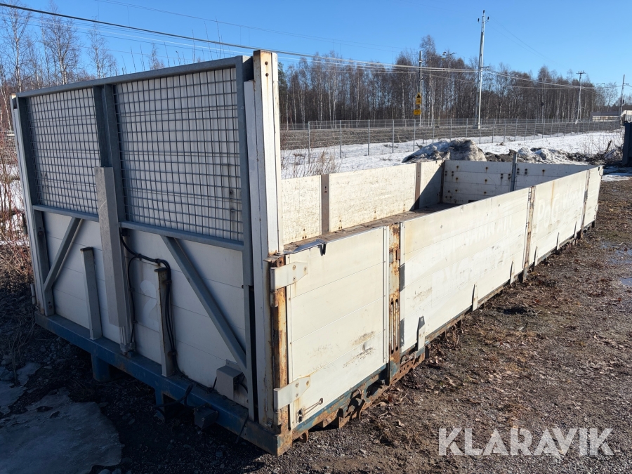 Flak med aluminium lämmar