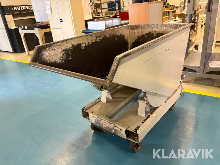 Spåncontainer 0,6 m3