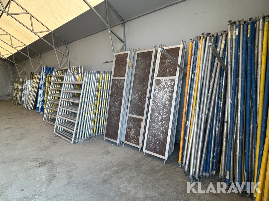 Aluminiumställning stort parti Zip-up