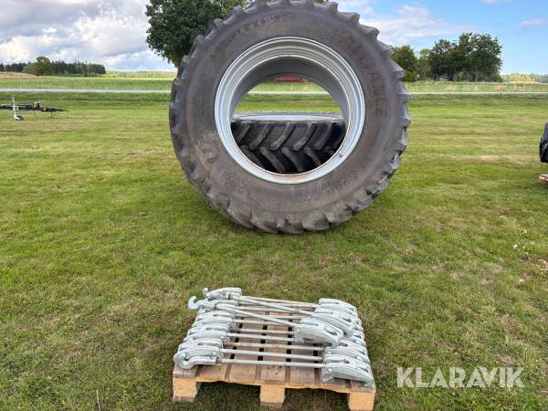 Dubbelmontage Alliance Agriflex+354 VF 520/85R46