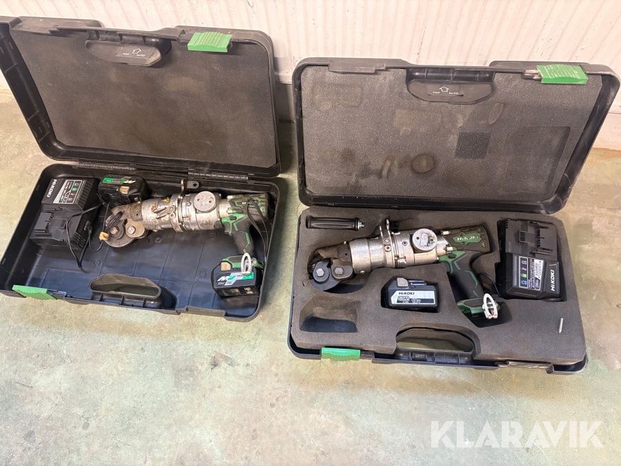 Bock och armeringsklipp Hikoki / Bendof DS 18DBL2 / NB 12 2 st