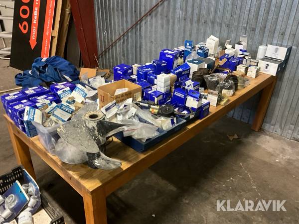 Parti med reservdelar Volvo Penta nytt