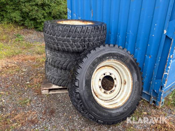 Däck på fälg Nokian 420/6R24 4 st
