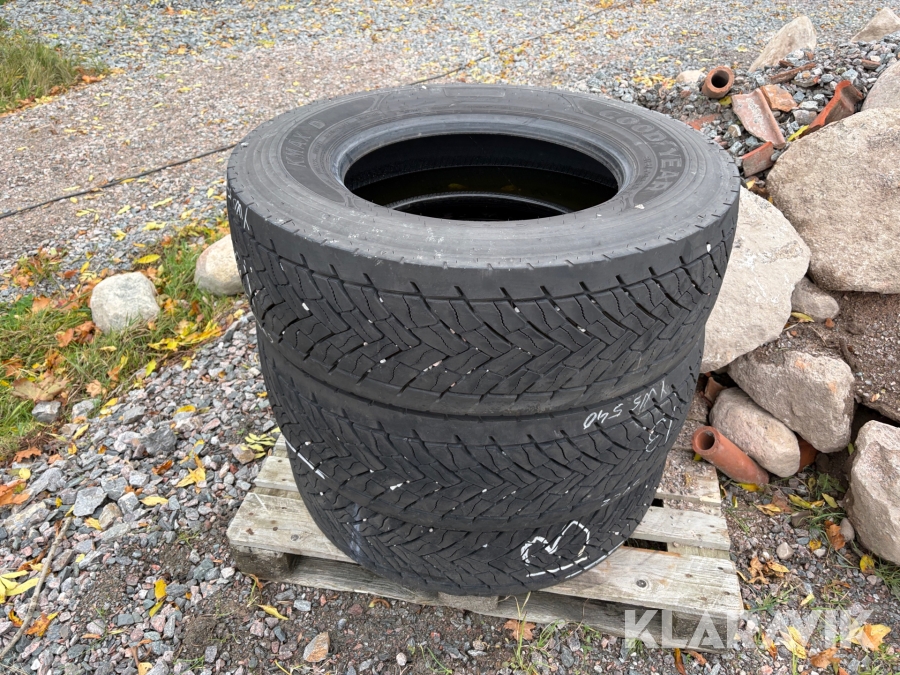 Drivdäck 315/70R22.5 Goodyear KmaxD 3st