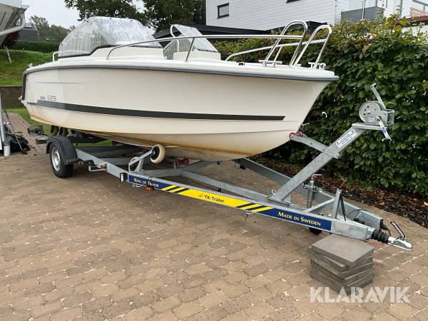 Båt Ryds F 628 Mercury 115 EFI CT, inklusive båttrailer