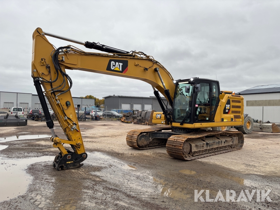 Grävmaskin CAT 323 next generation