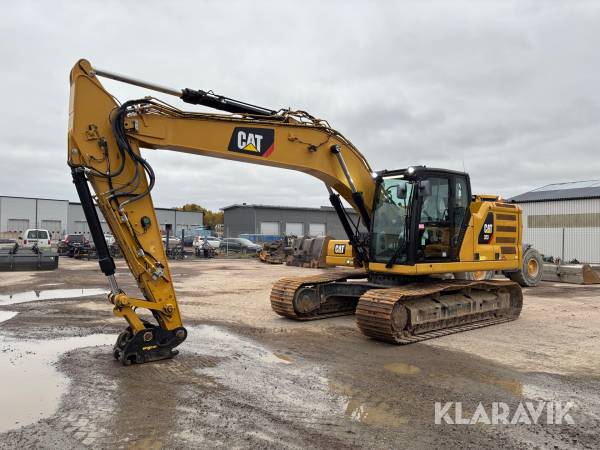 Grävmaskin CAT 323 next generation