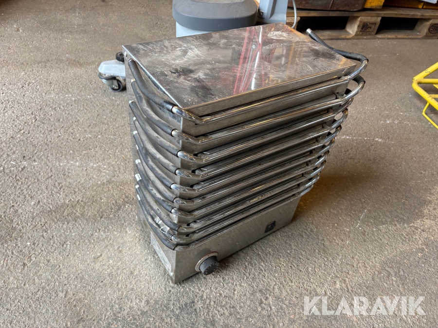 Värmeplattor Rutland & CO H210 10 plattor