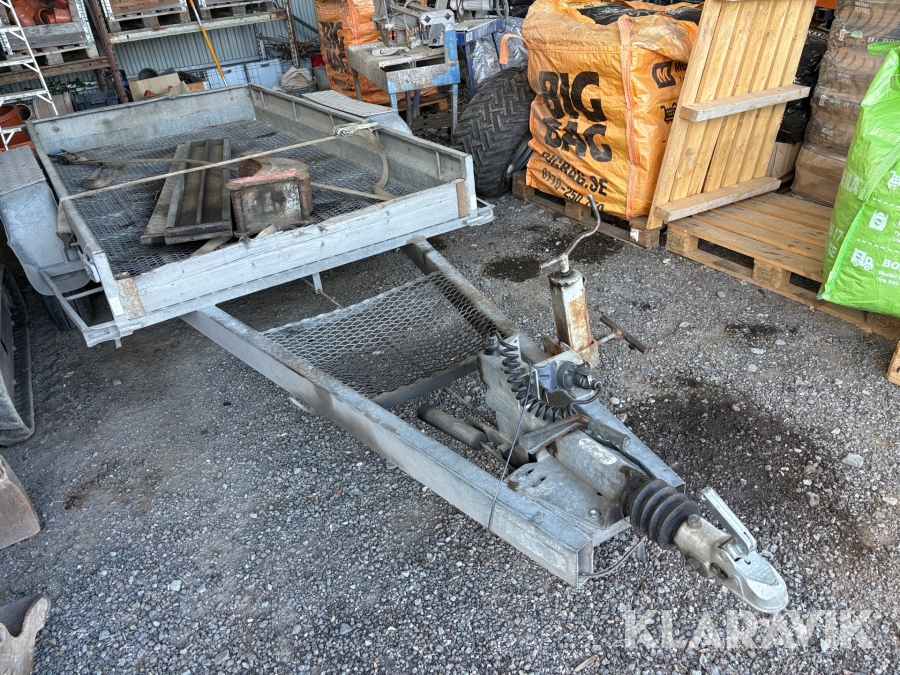 Maskinsläp Bålstasläpet 63048 med ramper