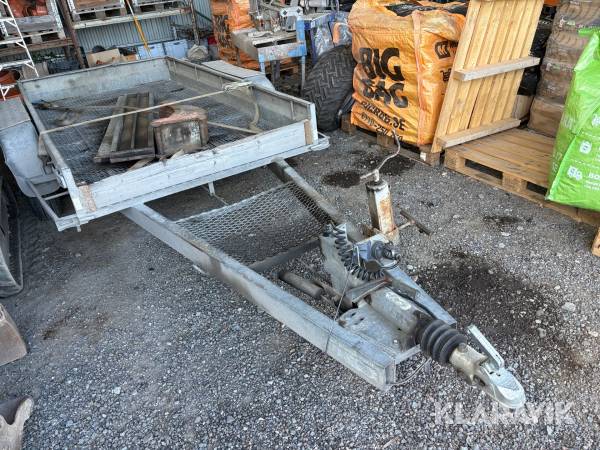 Maskinsläp Bålstasläpet 63048 med ramper