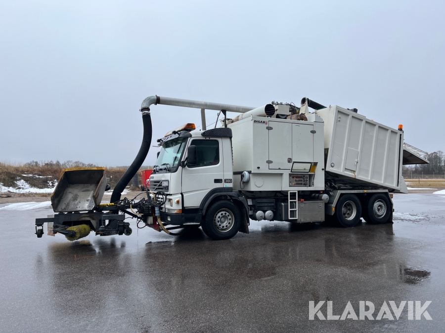 Vakuumlastare Volvo FM12 6x2 DISAB byggnation